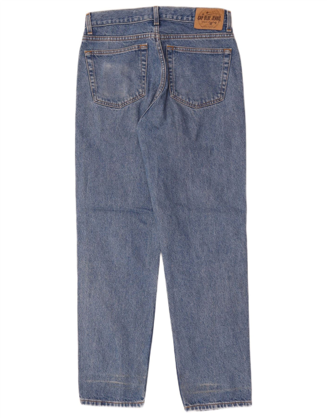 Męskie proste dżinsy Gap Easy Fit W30 L30, niebieska bawełna