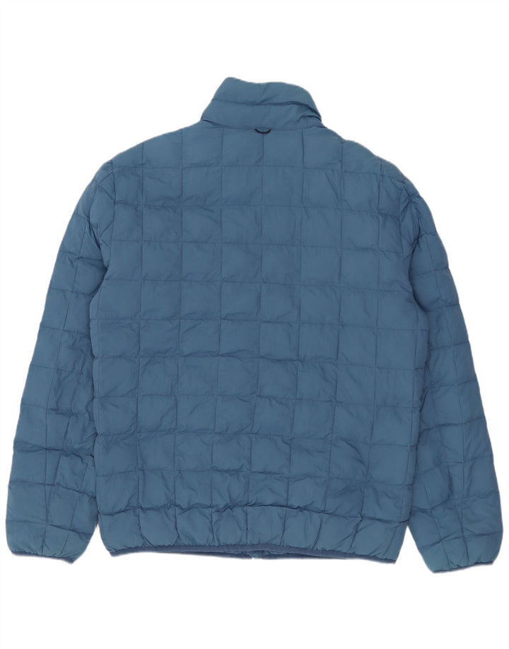 Męska wyściełana kurtka Timberland UK 38 Średni niebieski nylon