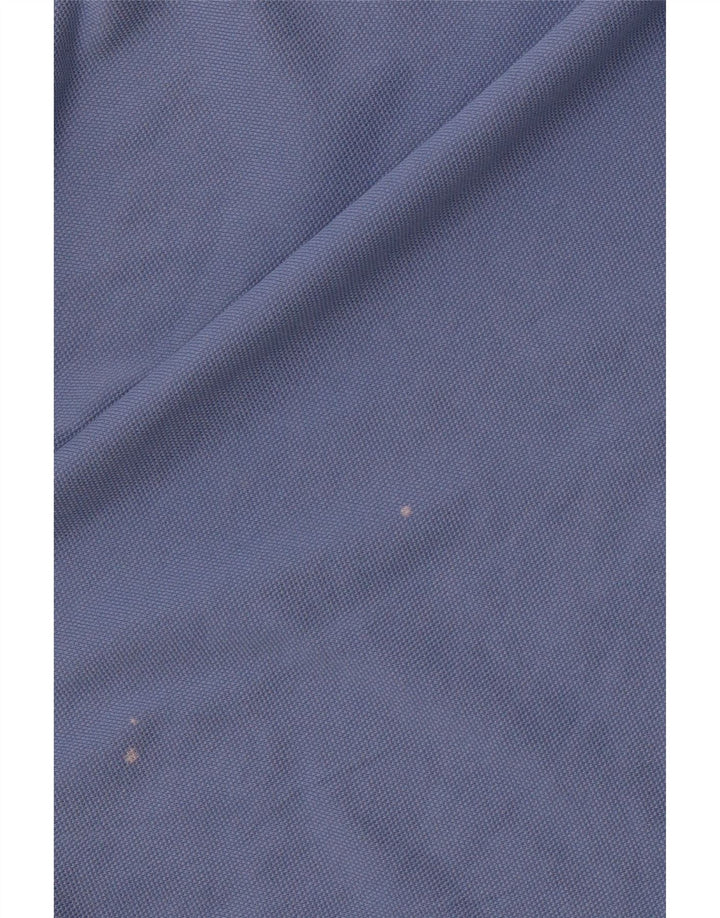 Męska koszulka polo KAPPA, niebieska, bawełniana