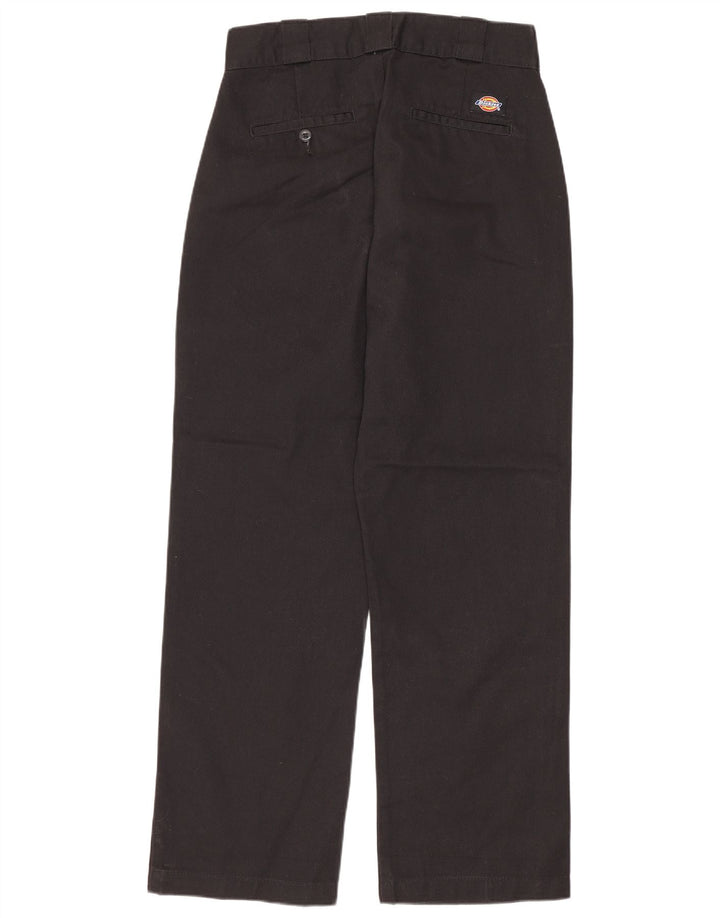 Spodnie damskie Dickies Straight Chino W26 L26 Czarny poliester