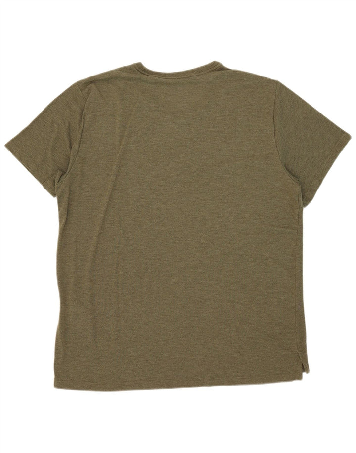Męski T-shirt Nike Dri Fit Top XL Zielony Poliester