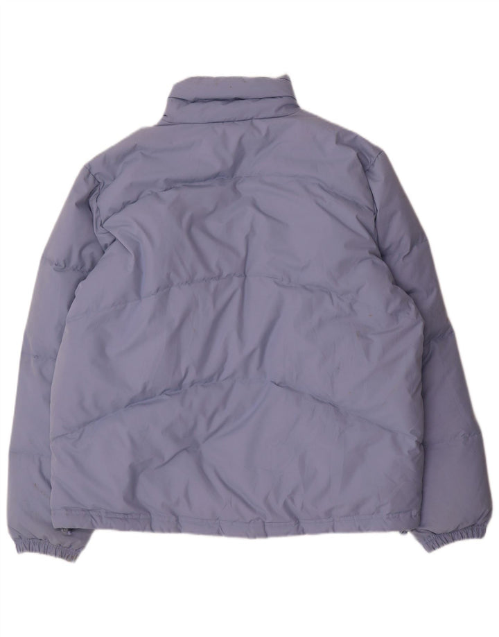 Damska kurtka oversize Adidas UK 14, duża, niebieska, poliester
