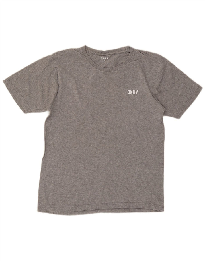 T-shirt męski Dkny, średnioszary, bawełniany