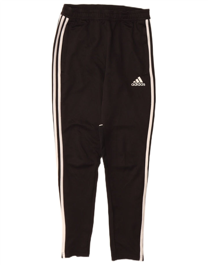 Damskie spodnie dresowe ADIDAS UK 6 XS, czarny poliester