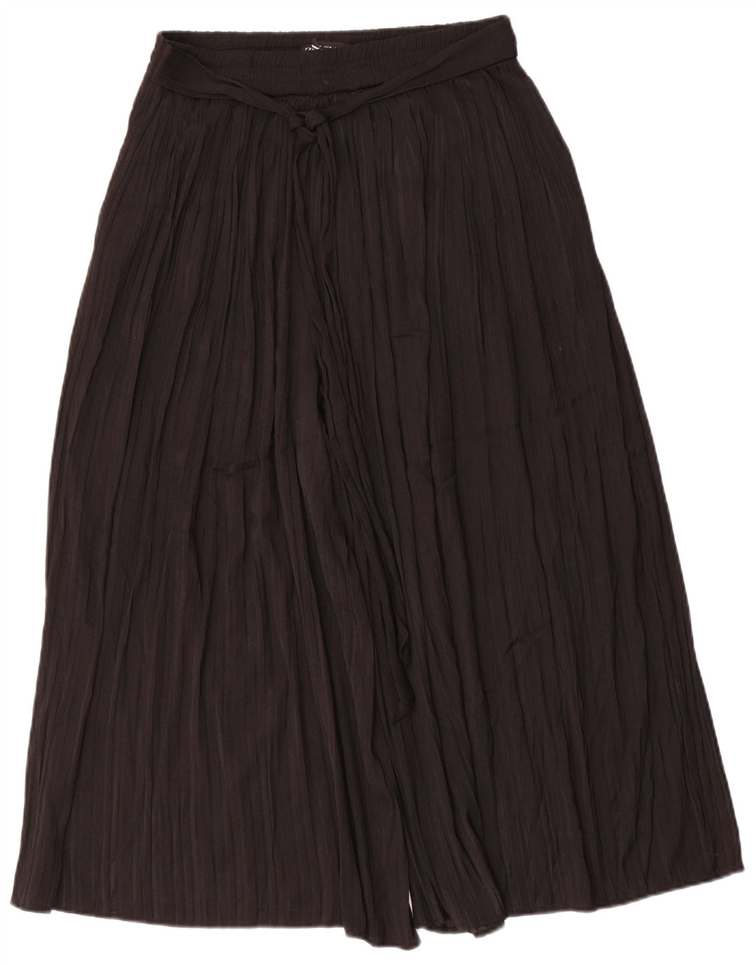 Spodnie damskie Zara Cullotes Capri średnie W30 L22 Czarny poliester