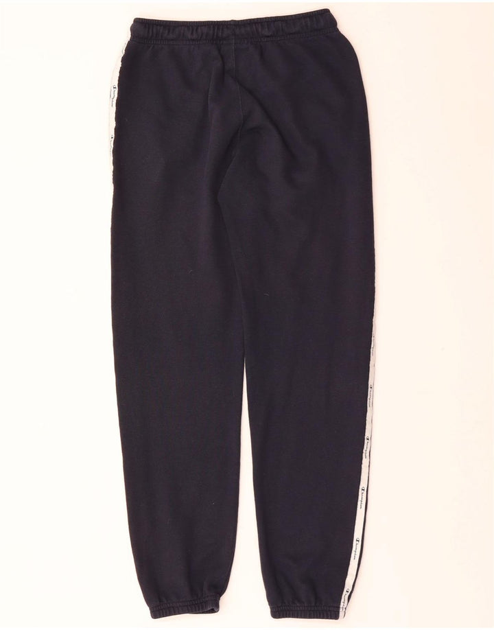 Chłopięce spodnie dresowe CHAMPION Joggery 11-12 lat, duże, granatowe