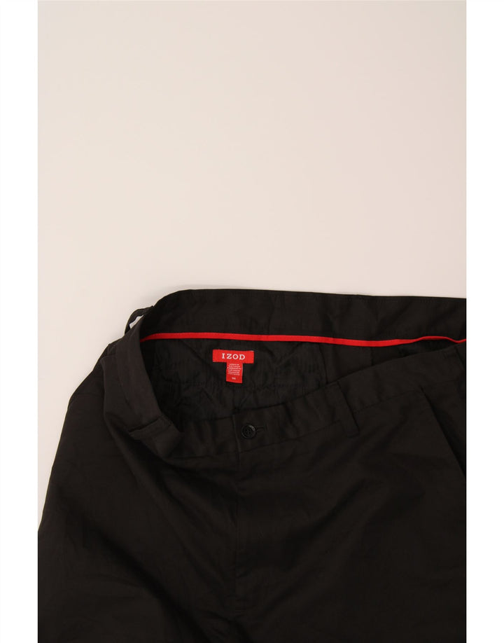 IZOD Womens Casual Shorts W36 Large Black Polyester Vintage Izod and Second-Hand Izod from Messina Hembry 