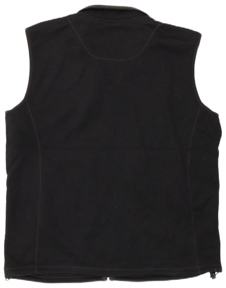 Męska kamizelka polarowa Marks & Spencer UK 42 XL, czarna, poliester