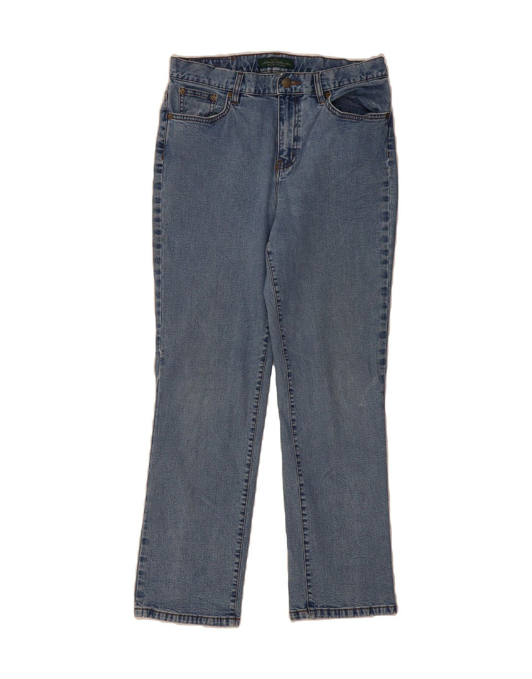RALPH LAUREN Womens Straight Jeans US 8 Medium W32 L29 Blue Cotton Vintage Ralph Lauren and Second-Hand Ralph Lauren from Messina Hembry 