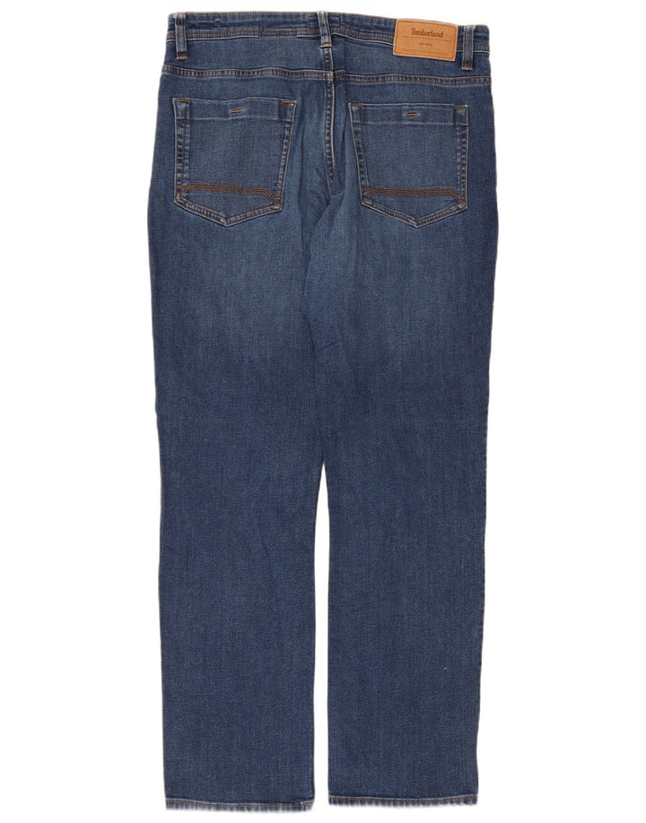 Męskie proste dżinsy Timberland W34 L32 niebieskie