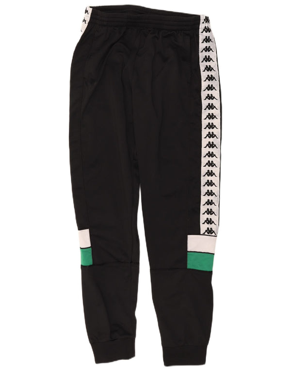 Męskie spodnie dresowe Kappa Graphic Joggers XL w kolorze czarnym