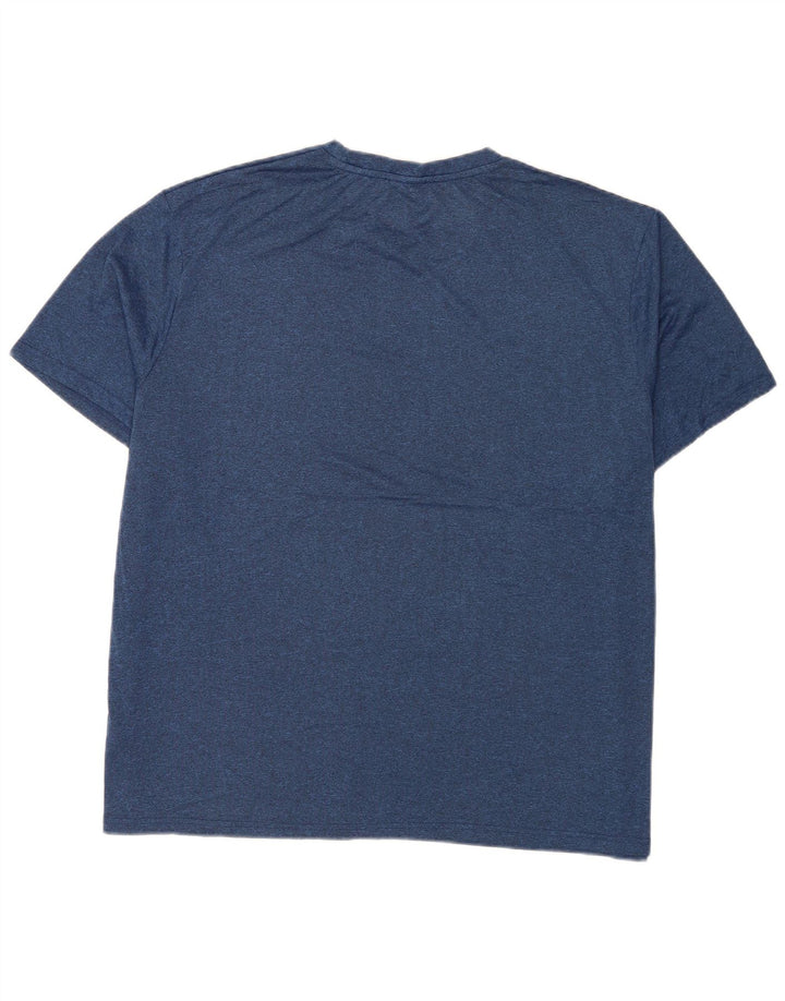 T-shirt męski Fila Top 4XL Granatowy poliester