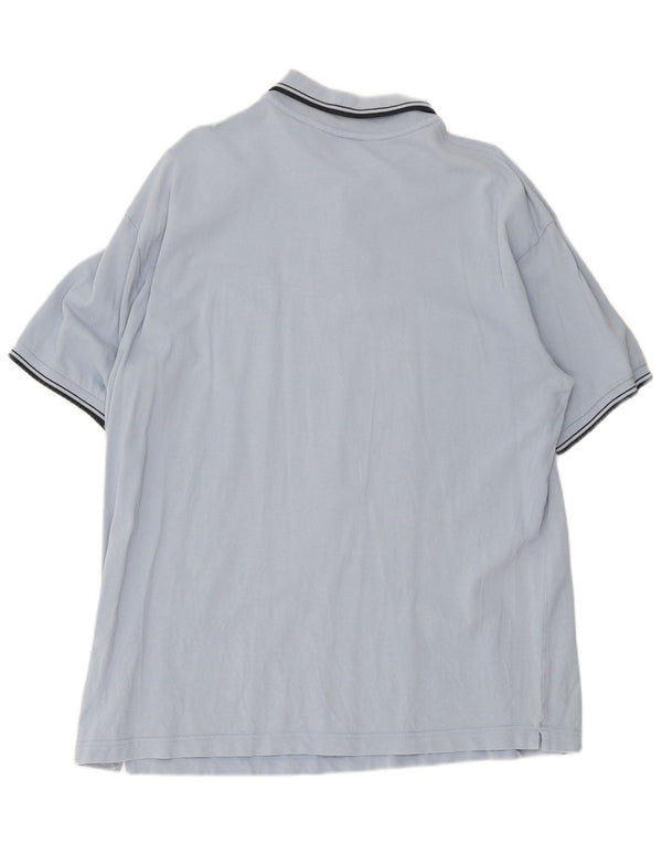 Męska koszulka polo Kappa 2XL, niebieska, bawełniana
