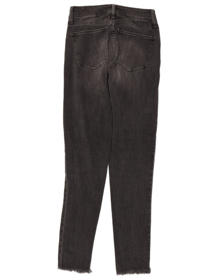Damskie jeansy skinny Gap W27 L31 Szara bawełna