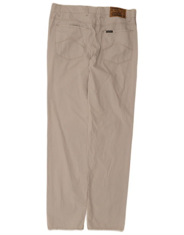Męskie proste spodnie codzienne Carrera W36 L34 Off White Cotton