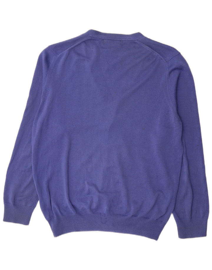 Sweter męski Zara, duży, niebieski