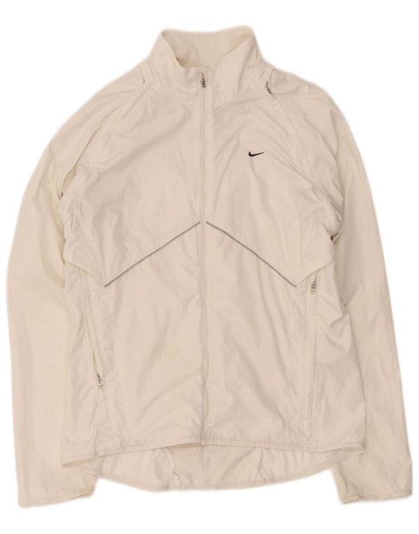 Damska bluza dresowa Nike, UK 10/12, średni biały poliester