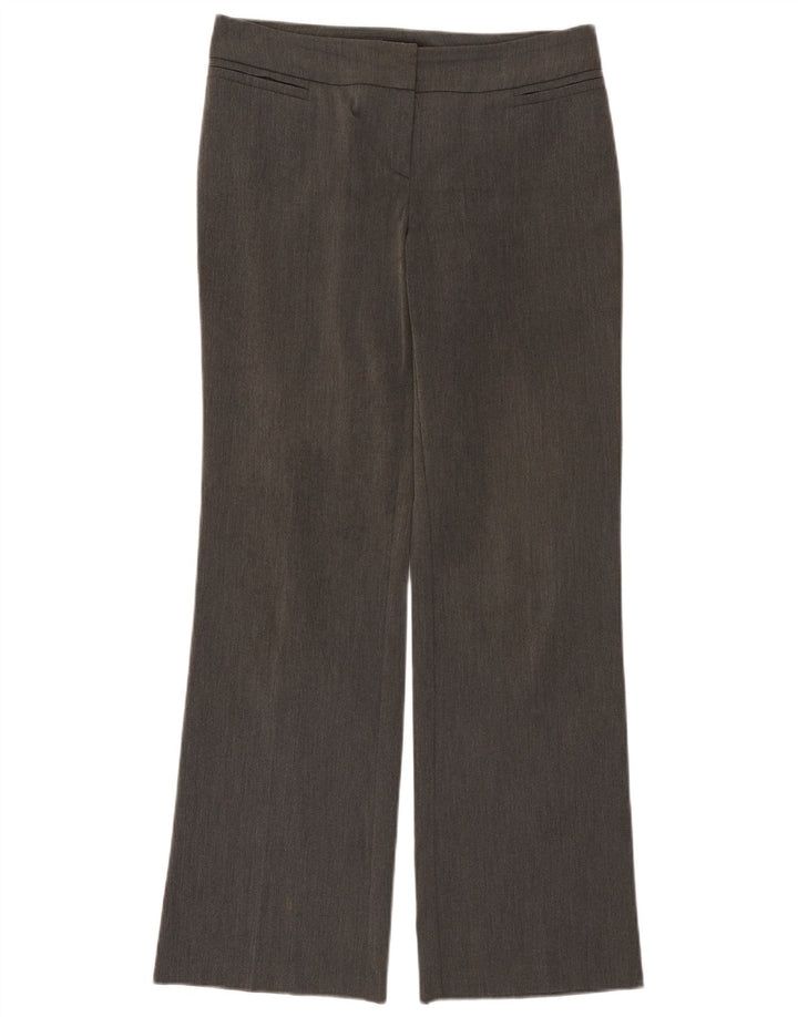 Damskie spodnie typu bootcut SASHA US 12 Large W32 L32 Szary poliester