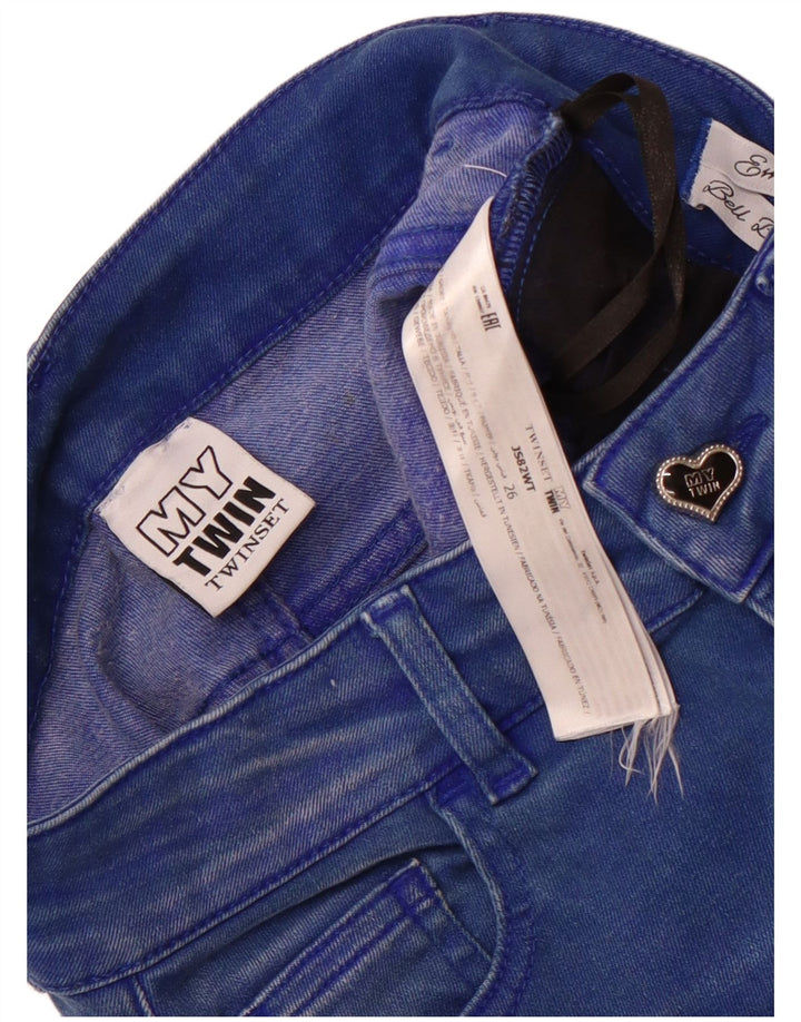 Dżinsy damskie Twinset W26 L30 Niebieskie bawełniane