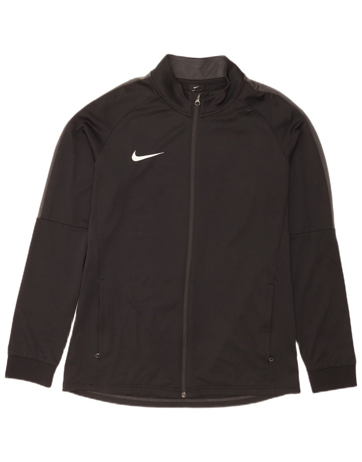Kurtka męska dresowa Nike, duża, czarna, poliestrowa, sportowa