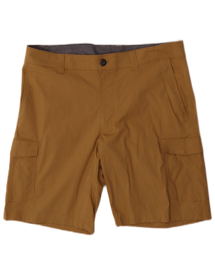 Męskie spodenki cargo Columbia Active W34, duże, brązowe, bawełniane