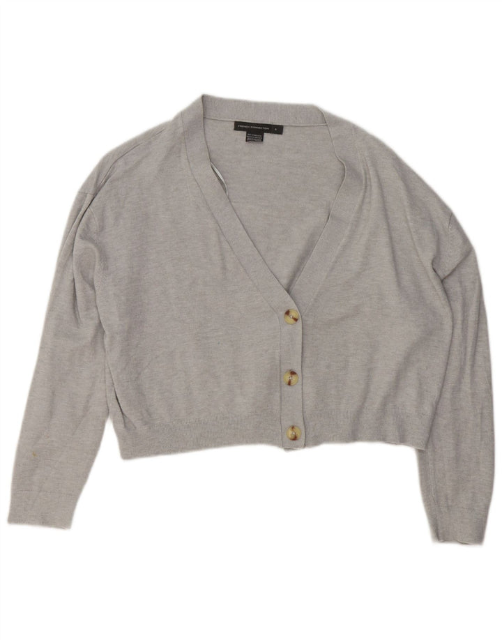 Damski sweter oversize French Connection Crop Oversize UK 10 Small Grey