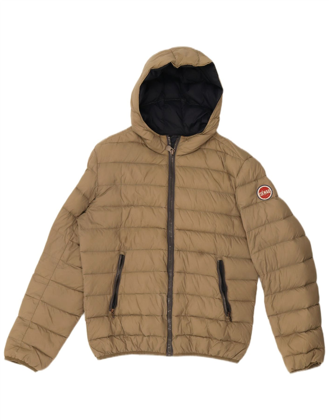 Męska ocieplana kurtka z kapturem Colmar IT 48 Medium Khaki