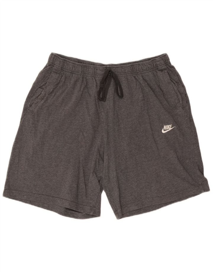 Męskie spodenki sportowe Nike XL, szare, bawełniane w cętki