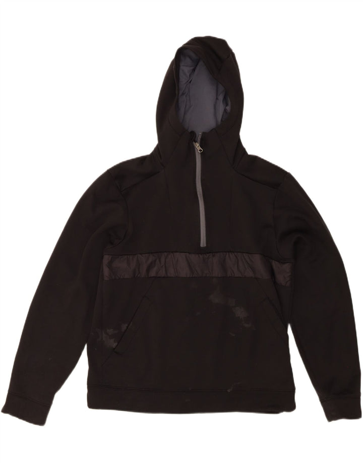 Męski sweter z kapturem i zamkiem błyskawicznym The North Face, duży, czarny, poliestrowy