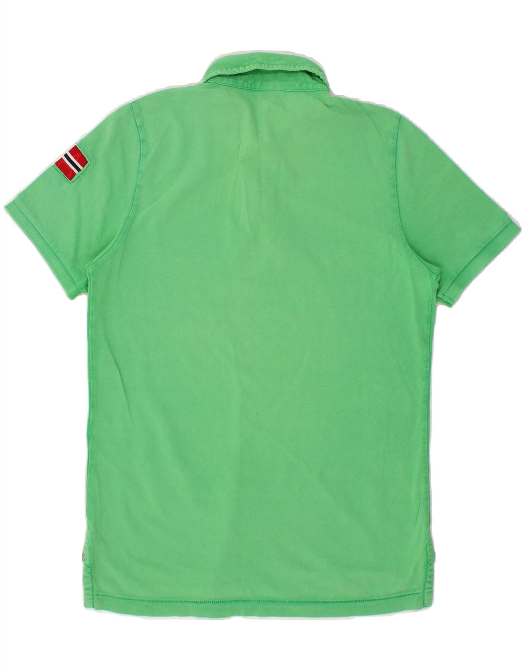 NAPAPIJRI Mens Polo Shirt Small Green Vintage Napapijri and Second-Hand Napapijri from Messina Hembry 