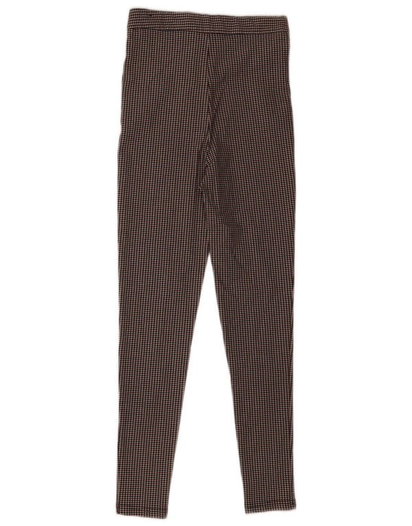 Spodnie damskie Zara Skinny Chino XS W24 L28 Wielokolorowa pepitka