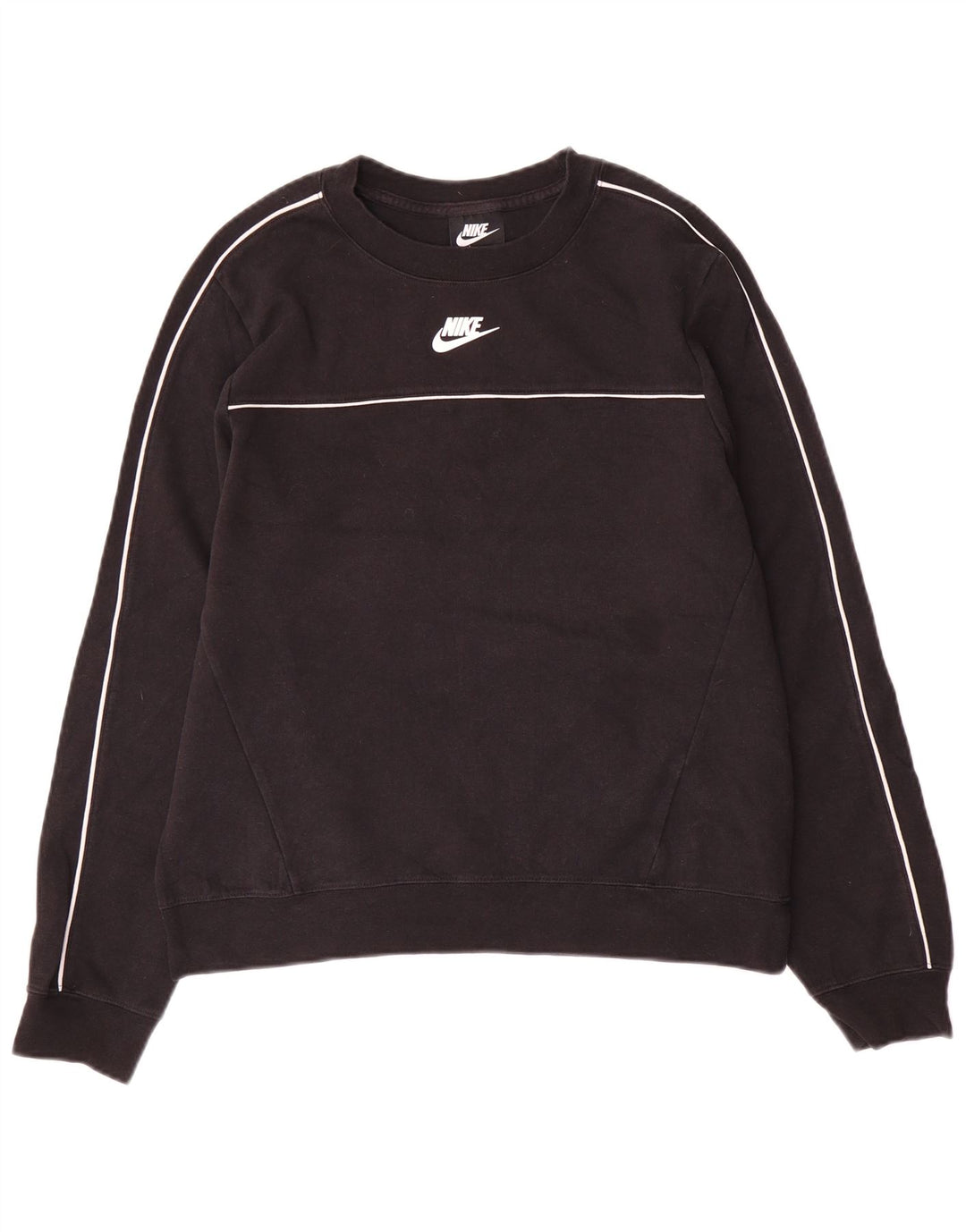 Damska bluza dresowa Nike UK 14, średnia czarna bawełna