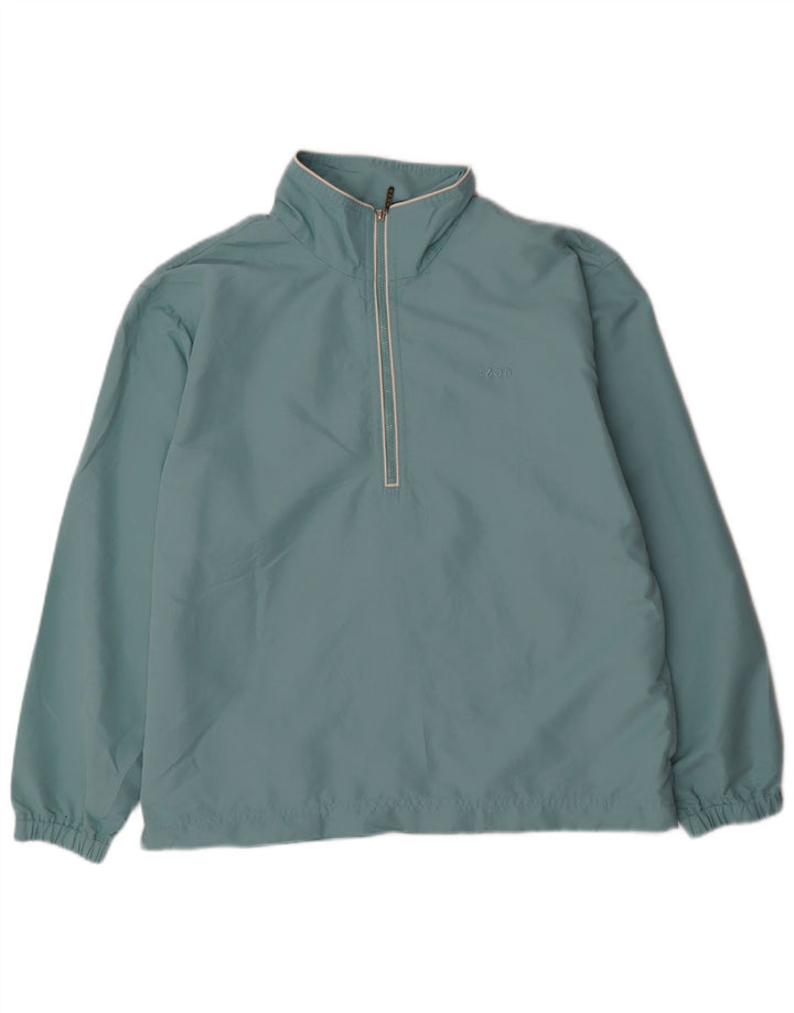 IZOD Męski dres z zamkiem błyskawicznym, średni niebieski poliester