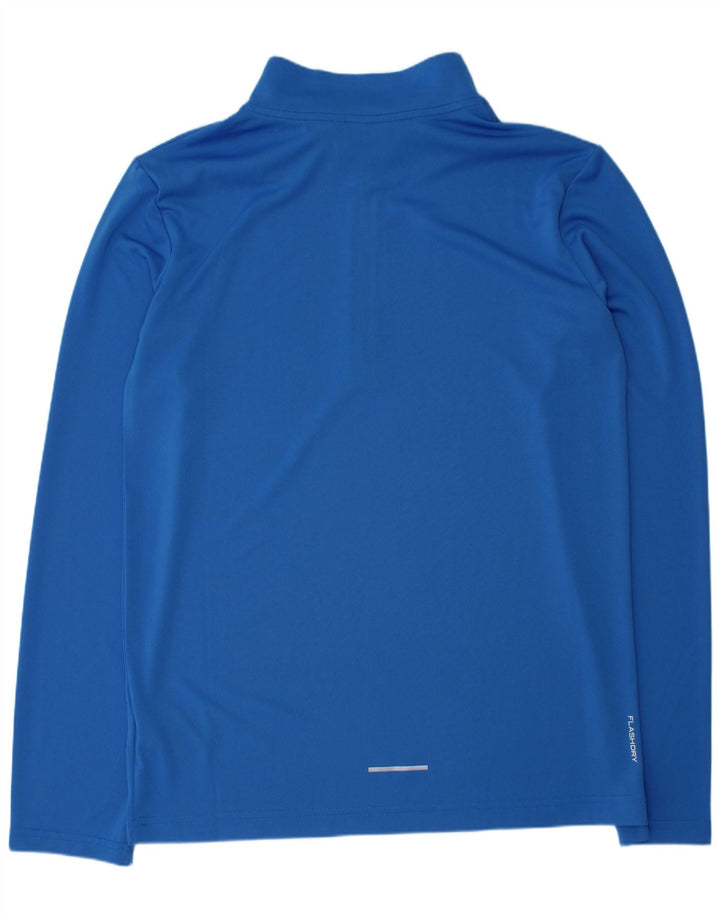 Chłopięcy top dresowy z zamkiem błyskawicznym The North Face 13-14 lat, duży, niebieski