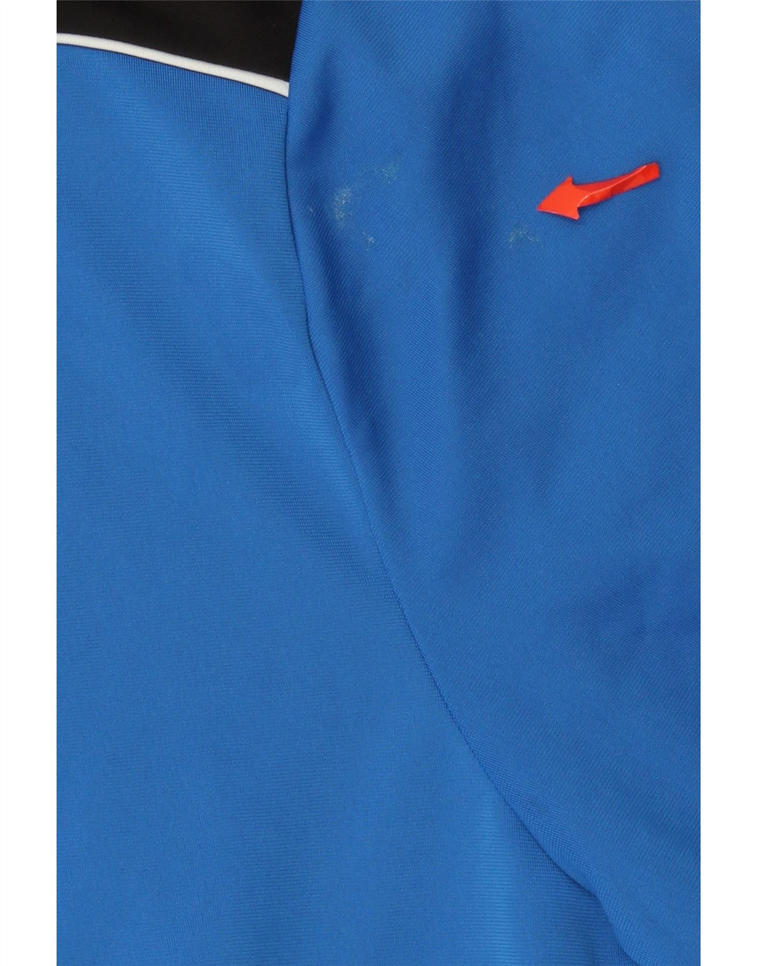 Męska kurtka dresowa Puma, duża, niebieska, poliestrowa z blokami kolorów