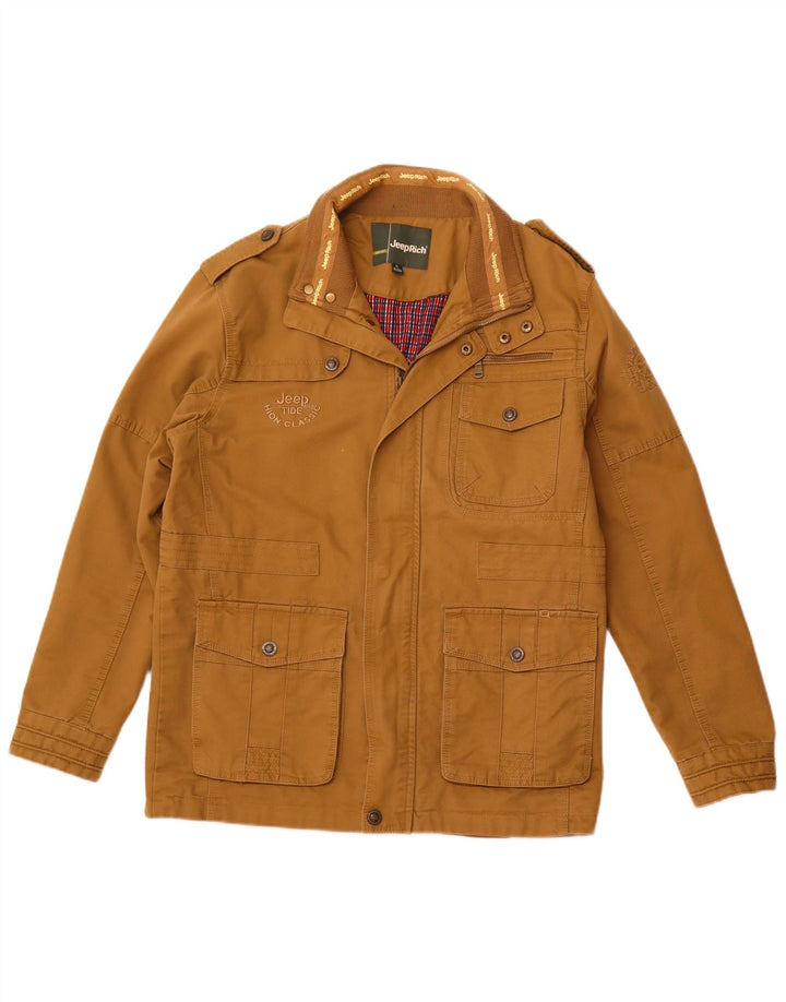 Męska kurtka wojskowa Jeep Rich UK 42 XL brązowa