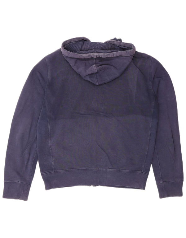 Męski sweter z kapturem i zamkiem Polo Ralph Lauren, średni granatowy, bawełniany