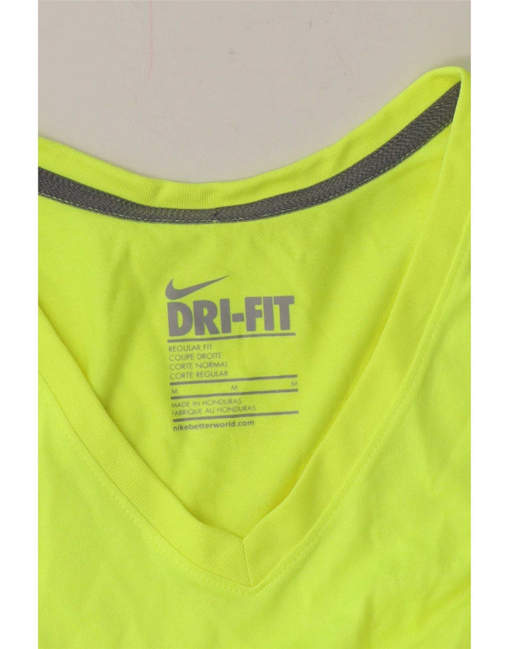 Damska koszulka Nike Dri Fit Regular Top UK 12, średnia zieleń