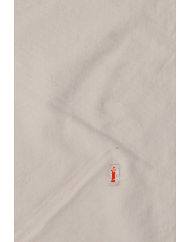 Damska koszulka NIKE Top UK 12 Średnia biała bawełna