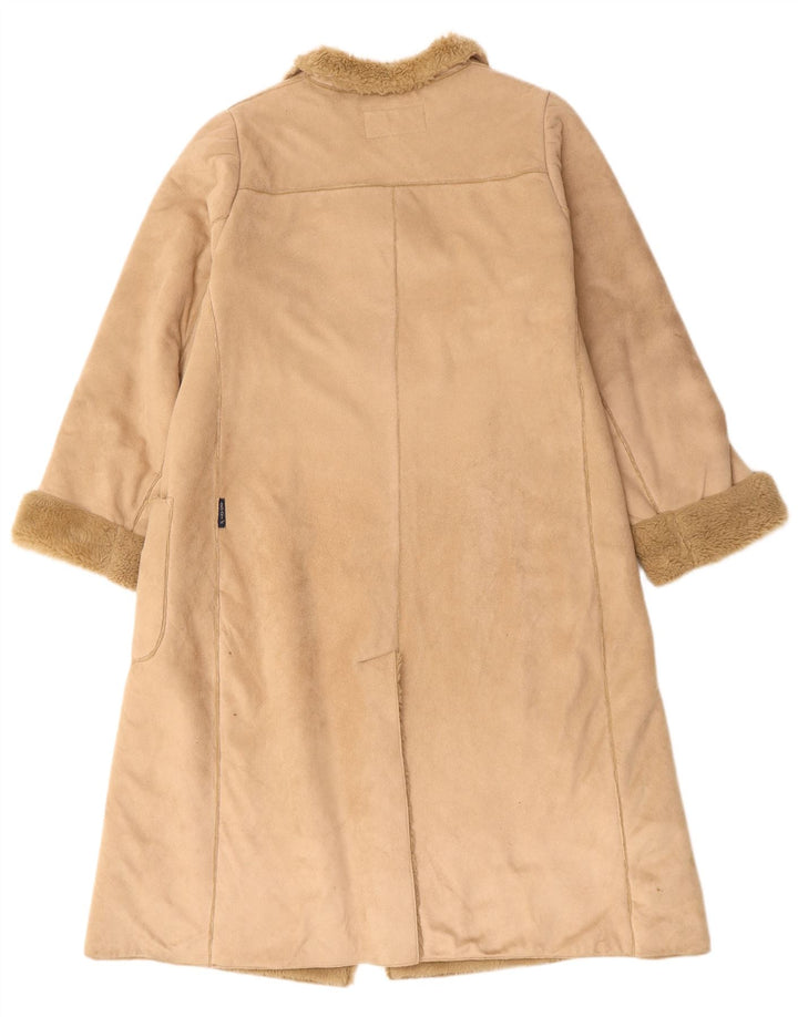 Płaszcz damski ARMANI Sherpa UK 16, duży, beżowy