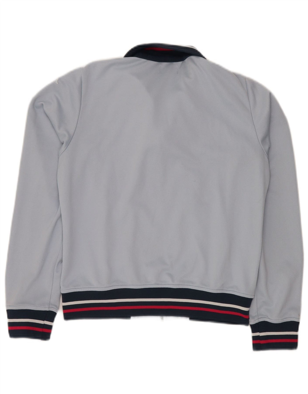 Damska kurtka dresowa KAPPA UK 14, duży niebieski poliester z blokami kolorów