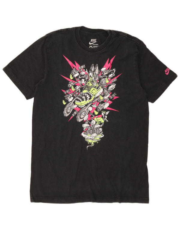 Męski T-shirt Nike Standard Fit Graphic Top UK 38/40 Średni Czarny