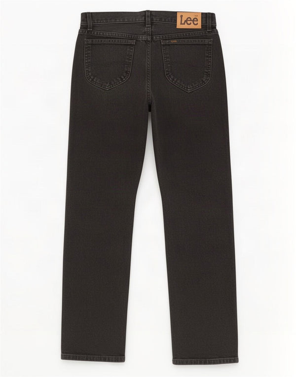 Męskie jeansy Lee Seattle Straight W34 L31, czarne, bawełniane