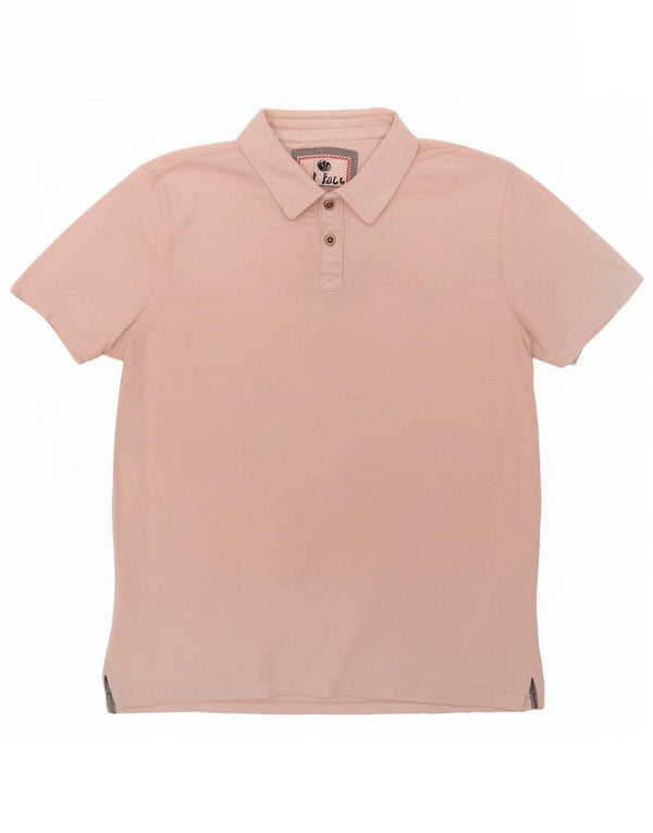 Męska koszulka polo Fat Face, duża, różowa