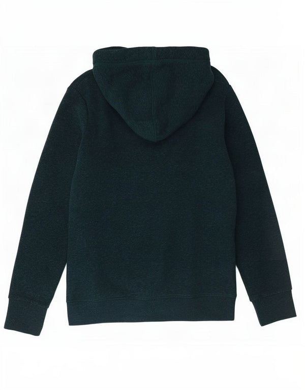 Damski sweter z kapturem Superdry UK 12, średni zielony, bawełniany