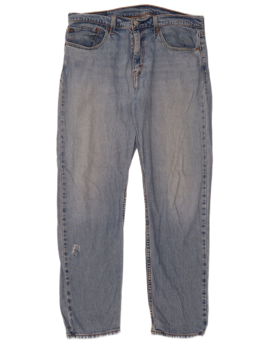 Męskie jeansy Levi's 502 Straight W33 L32 Niebieskie bawełniane