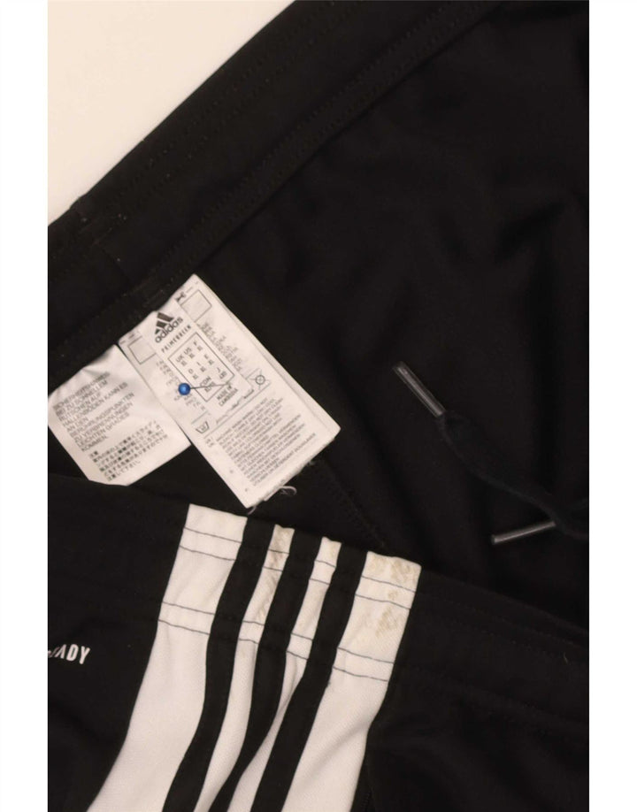 Męskie spodnie dresowe Adidas Aeroready Graphic XL, czarne, poliestrowe