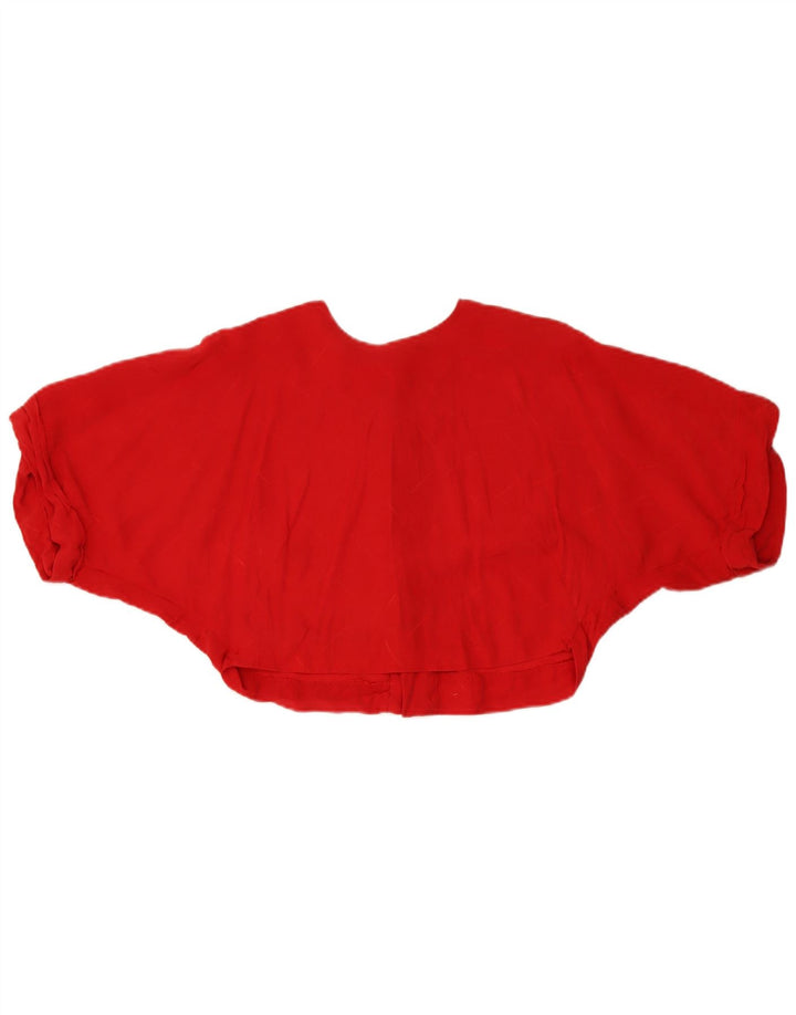 Vintage damski, oversize'owy 2-częściowy zestaw spódnic UK 14 Medium W26 Red