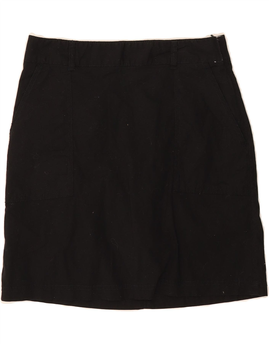 DOCKERS Womens Mini Skirt US 4 Small W30  Black Cotton Vintage Dockers and Second-Hand Dockers from Messina Hembry 