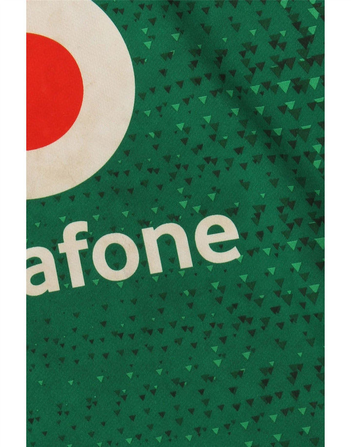 CANTERBURY Chłopięcy T-shirt z grafiką IRFU, 11-12 lat, zielony, geometryczny